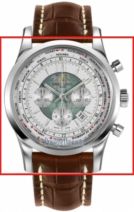 Breitling Transocean Transocean Chrono Unitime Stahl Lederband
